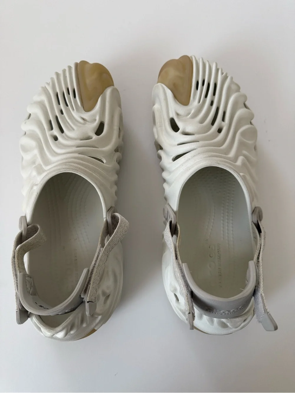 Salehe Bembury Pollex Crocs White Men’s 13
